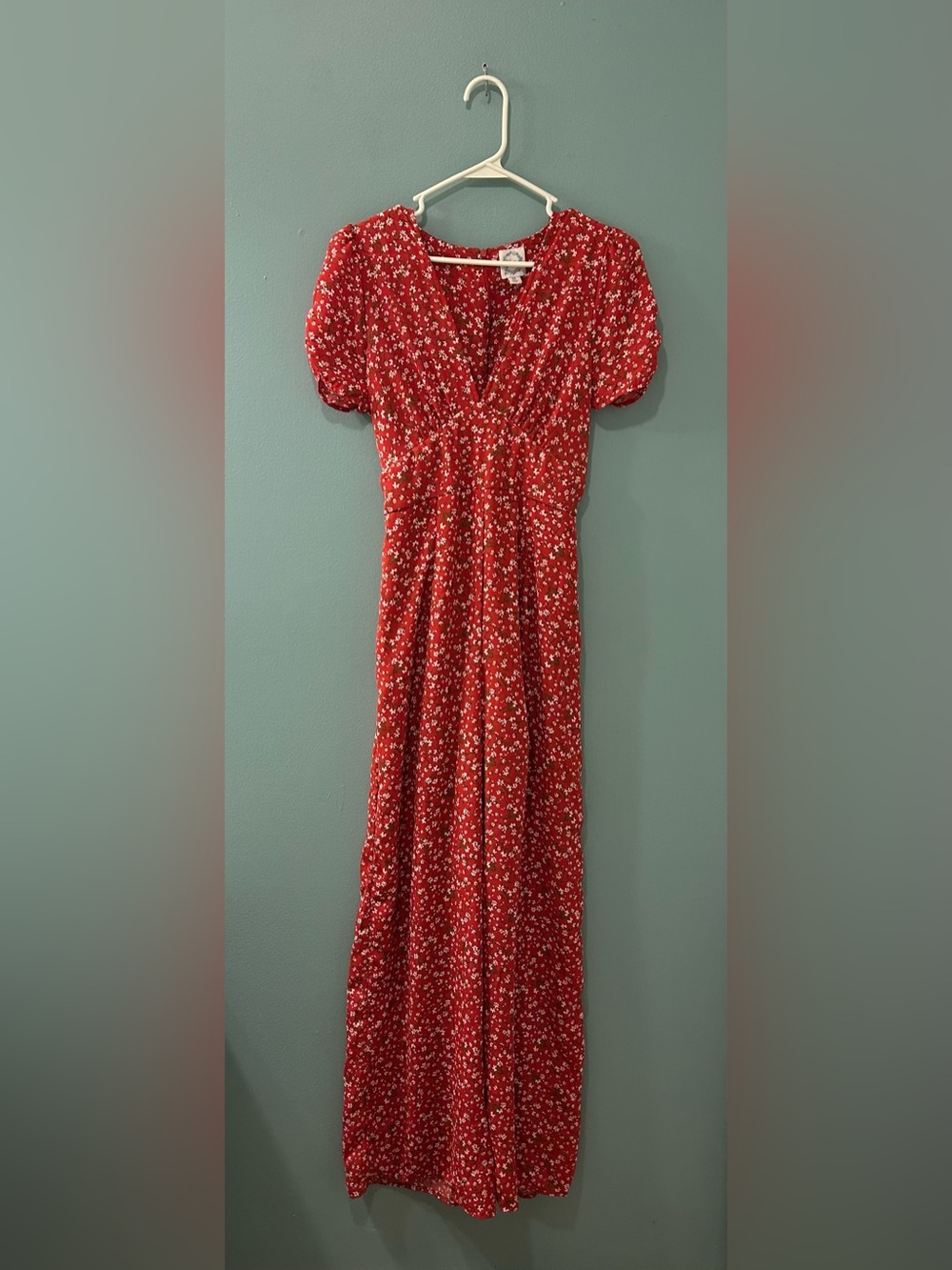 NWOT … BLUE RAIN “Size: M” Floral Jumpsuit